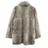 57 Heavy 80s vintage Fur coat M gray Women Used