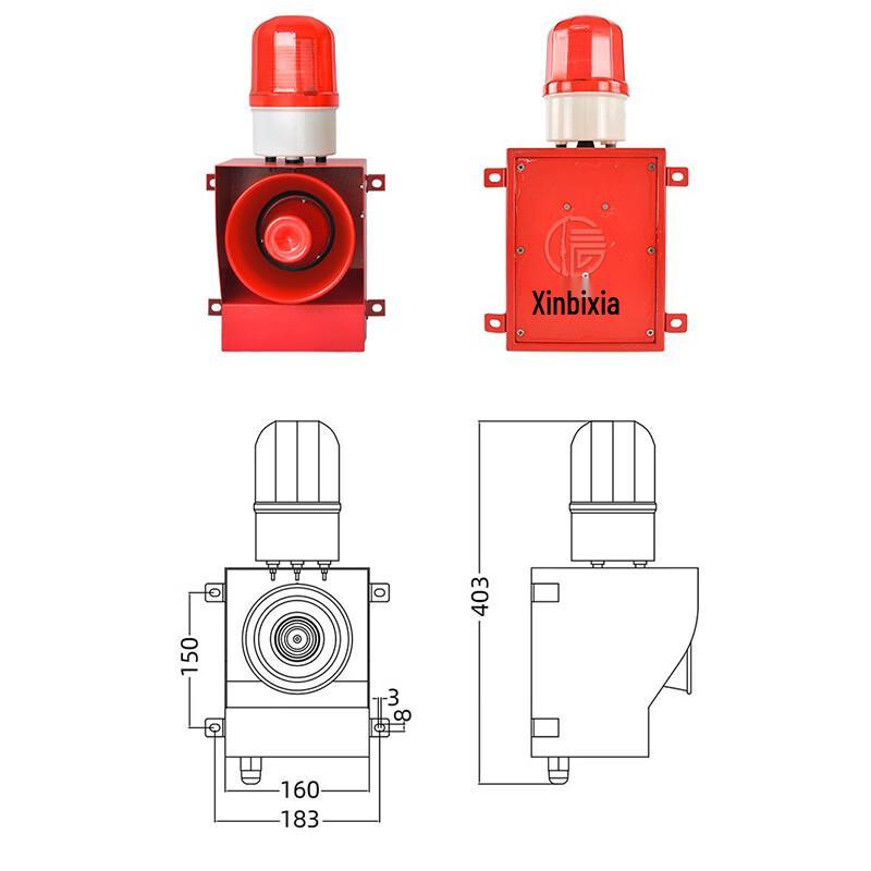 Xinbirui Forklift & Heavy Machinery Warning Alarm Custom Voltage
