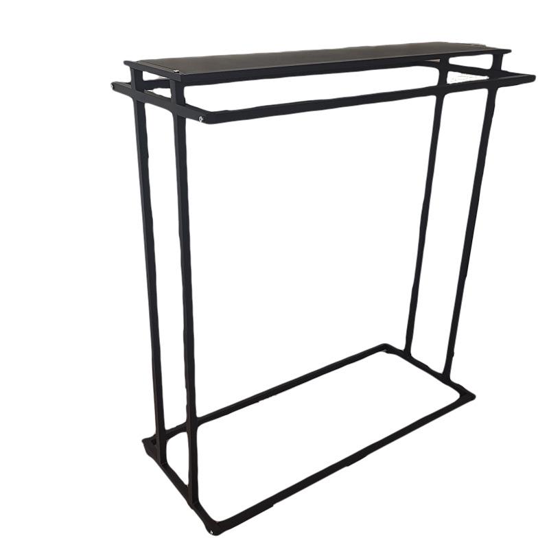Island Clothing Display Rack for Men and Women - Double Row, Double Bar, Floor Standing