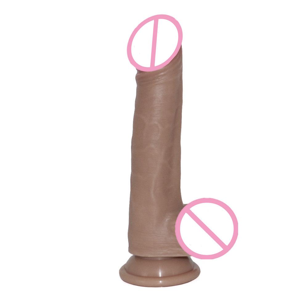 Liquid Silicone Female Dildo Manual Masturbator  Soft and Meaty Artificial Penis  Adult Sexual Product
