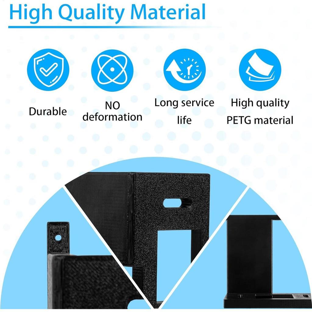 Ring Doorbell Extender Mount Wall Installation Bracket Video Doorbell Extender for Better Viewing Angle Security Camera Holder