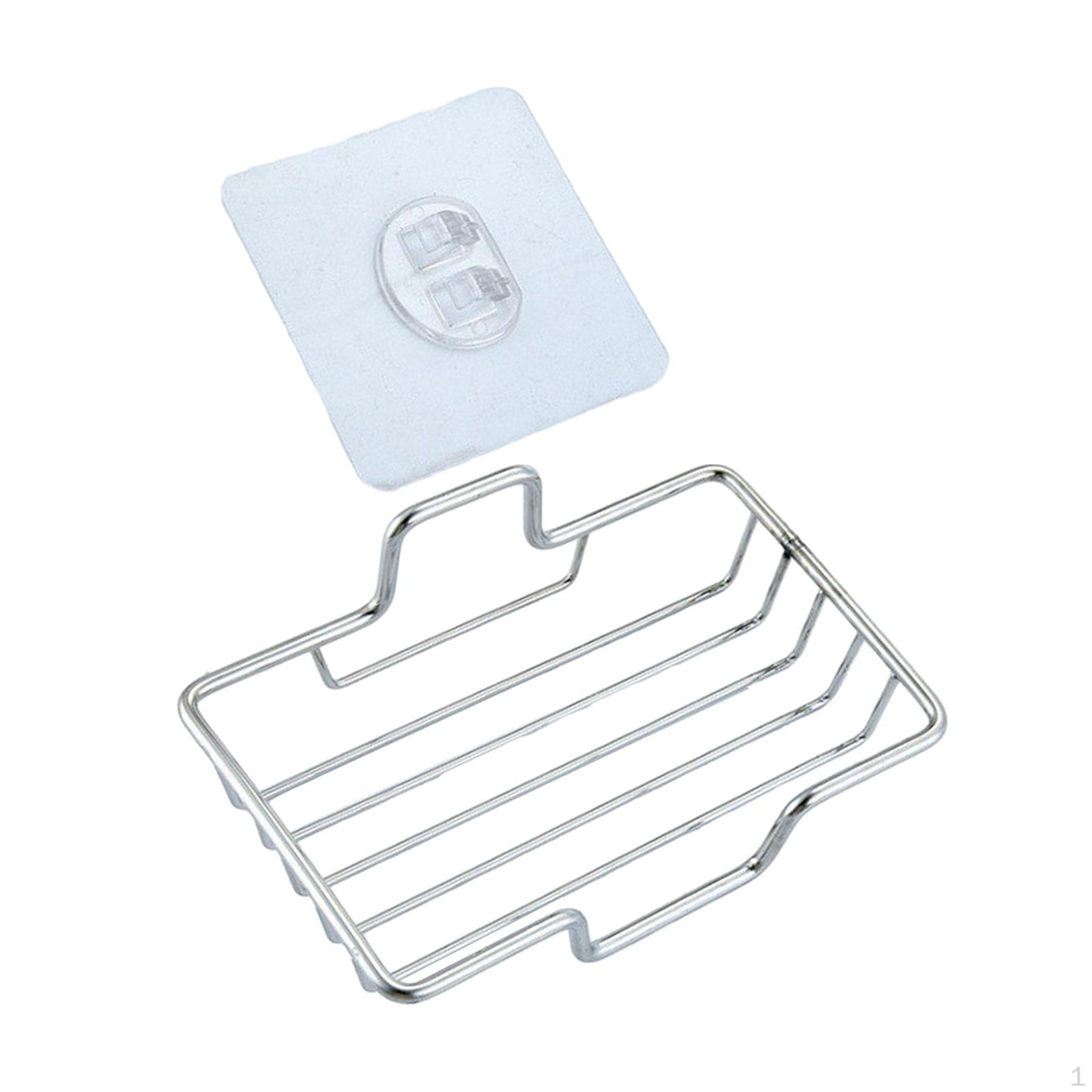 

Прочная металлическая мыльница для настенного монтажа - нержавеющий держатель для душа и кухни Argent