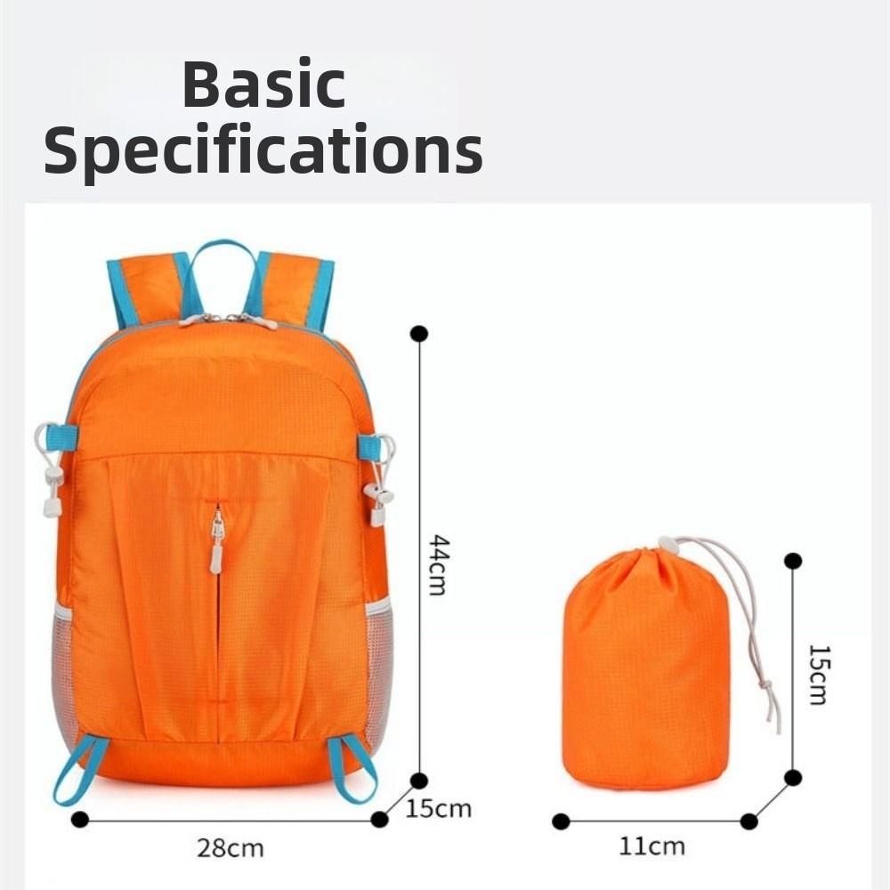 20-35L Packable Backpack Ultralight Nano Waterproof Daypack Outdoor Folding Handy For Men Women