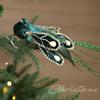Realistic Glitter Christmas Brid Ornaments Feather Glitter Simulation Bird Decor With Clip Simulate Christmas Tree Decoration