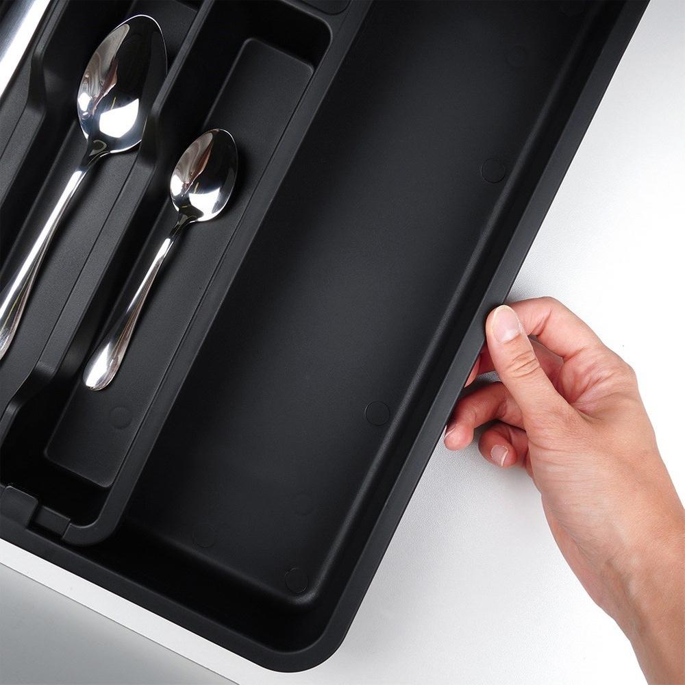 Adjustable Insert for Cutlery, Utensils, Knives, Drawer Extendable Organizer