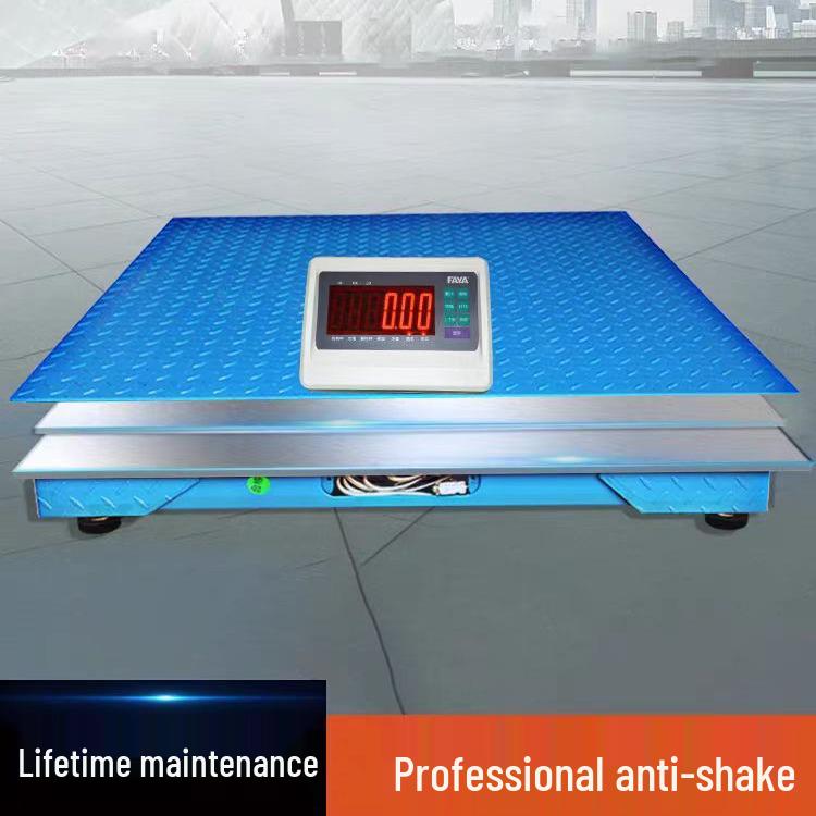 FAYA High Precision Floor Scale for Weighing Pigs 500kg-3 Tons, Industrial Platform for Animal Husbandry