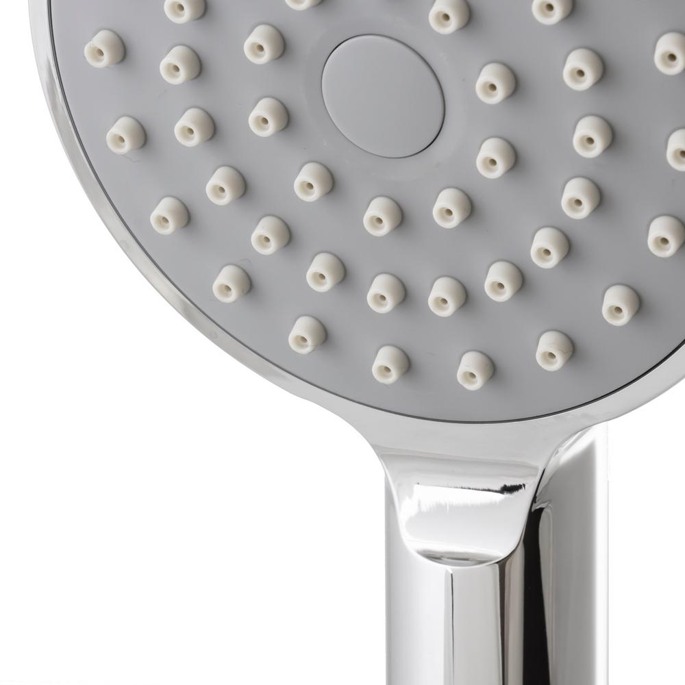 AWD INTERIOR 1982 single-function shower head, silver