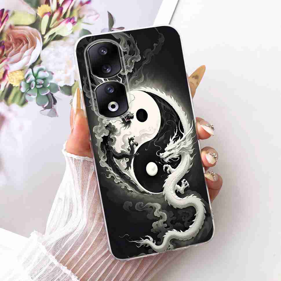 Funda para Honor 90 Pro 5G 6.78" Moda Mariposa Pintada Silicona TPU Cubierta Trasera Para Honor 90Pro 90 PRO 5G REP-AN00 Fundas para Teléfono