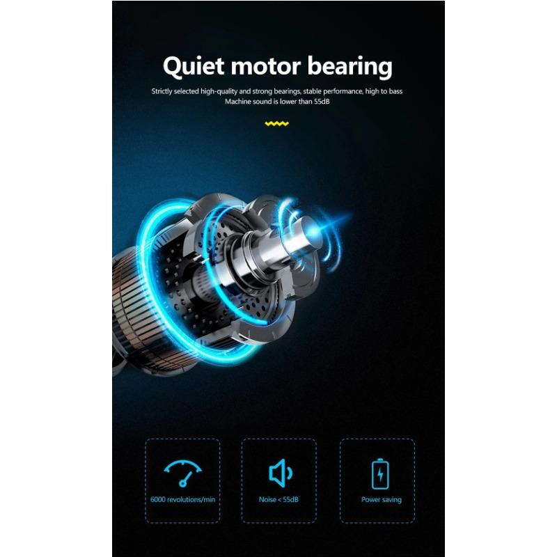 NEREZOVÁ OCEL Spirála Metal Vintage T9 elektrický zastřihovač vlasů Profesionální elektrický holicí strojek dobíjecí holičský zastřihovač