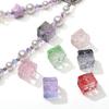 5Pcs Glass Beads Magic Cube Loose Spacer Beads for Jewelry Making DIY Bracelet Necklace