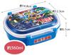 Skater Lunch 1 with Perfect for Filling Side Made in Kids' Box, Tier, 360ml, Inner, Dome-Shaped, Dishes, Antibacterial, Japan, QAF2BAAG-A