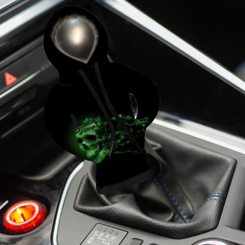 Gearshift Hoodie Creative Funny Skull-Themed Cover Shift Knob Hoodie For Fun Lifestyle Personal Hobby Daily Fashion Home Driving