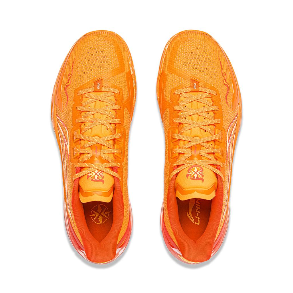 Li Ning Blade 6 V2 Low Top All Around Performance Basketball Shoes Unisex Marigold Orange ABAV087-28