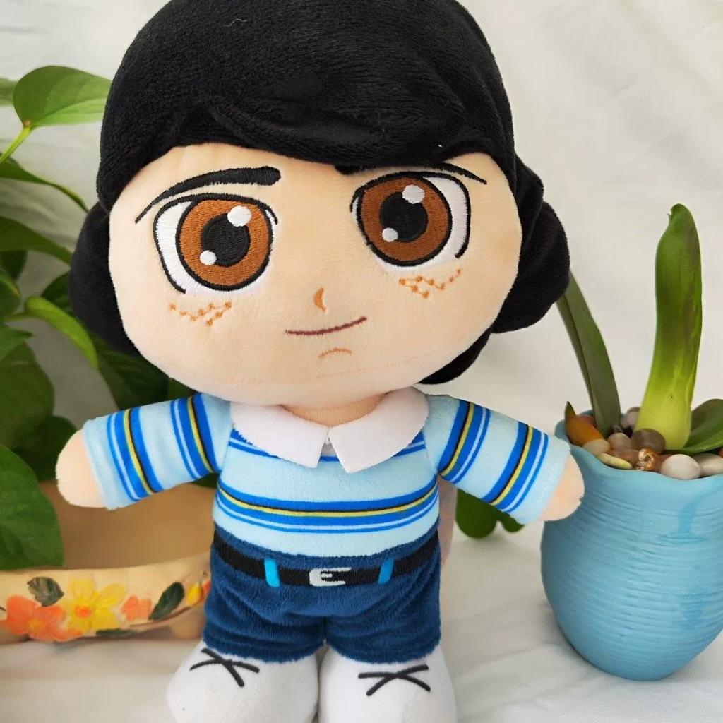 Cartoon Anime Plush Dolls Eleven Mike Demogorgon Stuffed Toy Man-Eating Flower Gift For Friends And Anime Lovers Halloween Decor