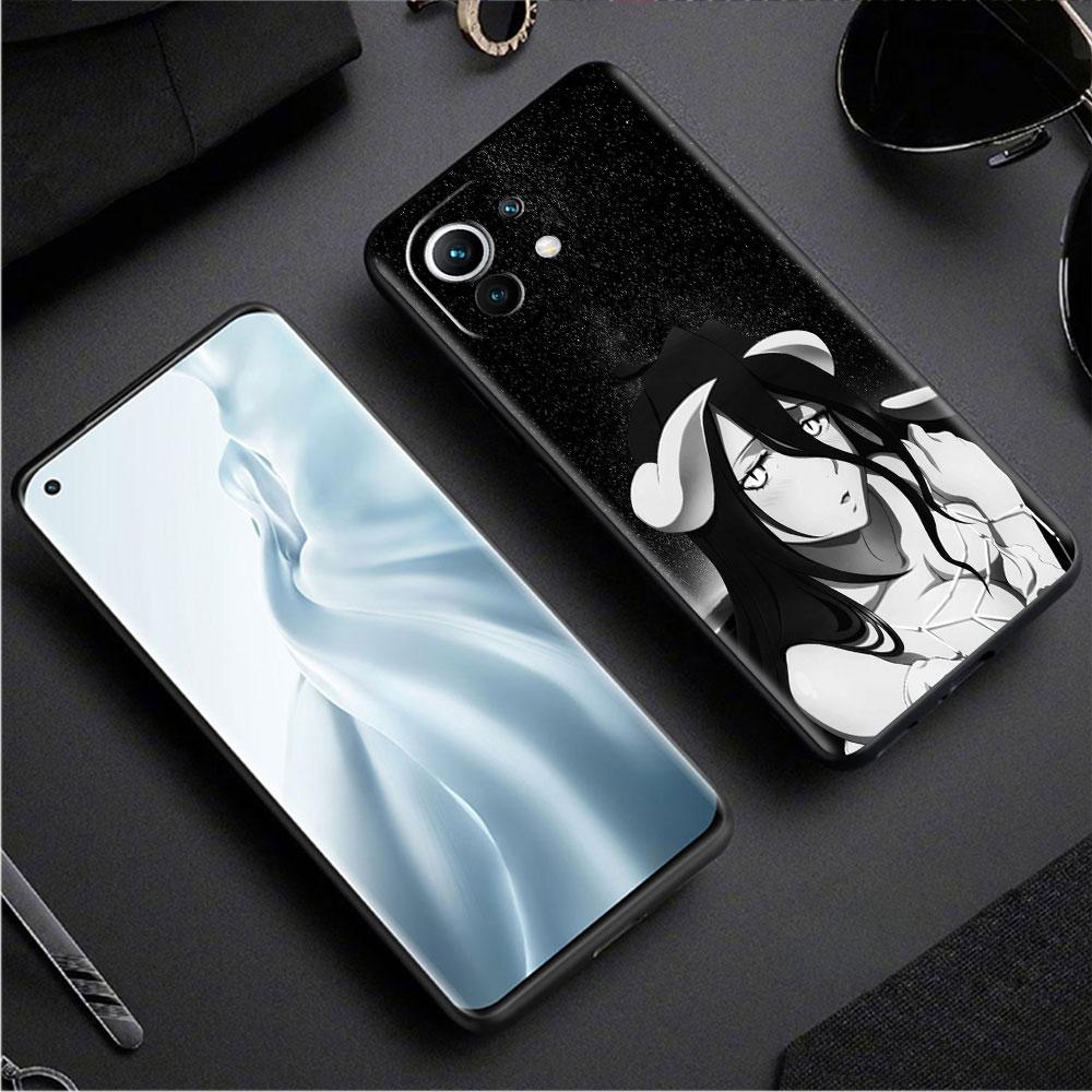 Overlord Schädel Anime Weiche Silikon Fall Für Xiaomi Mi 11 Lite 5G NE 11T Pro 12S Ultra 12 Hinweis 10 10T 9T Telefon Abdeckung Stoßstange Funda