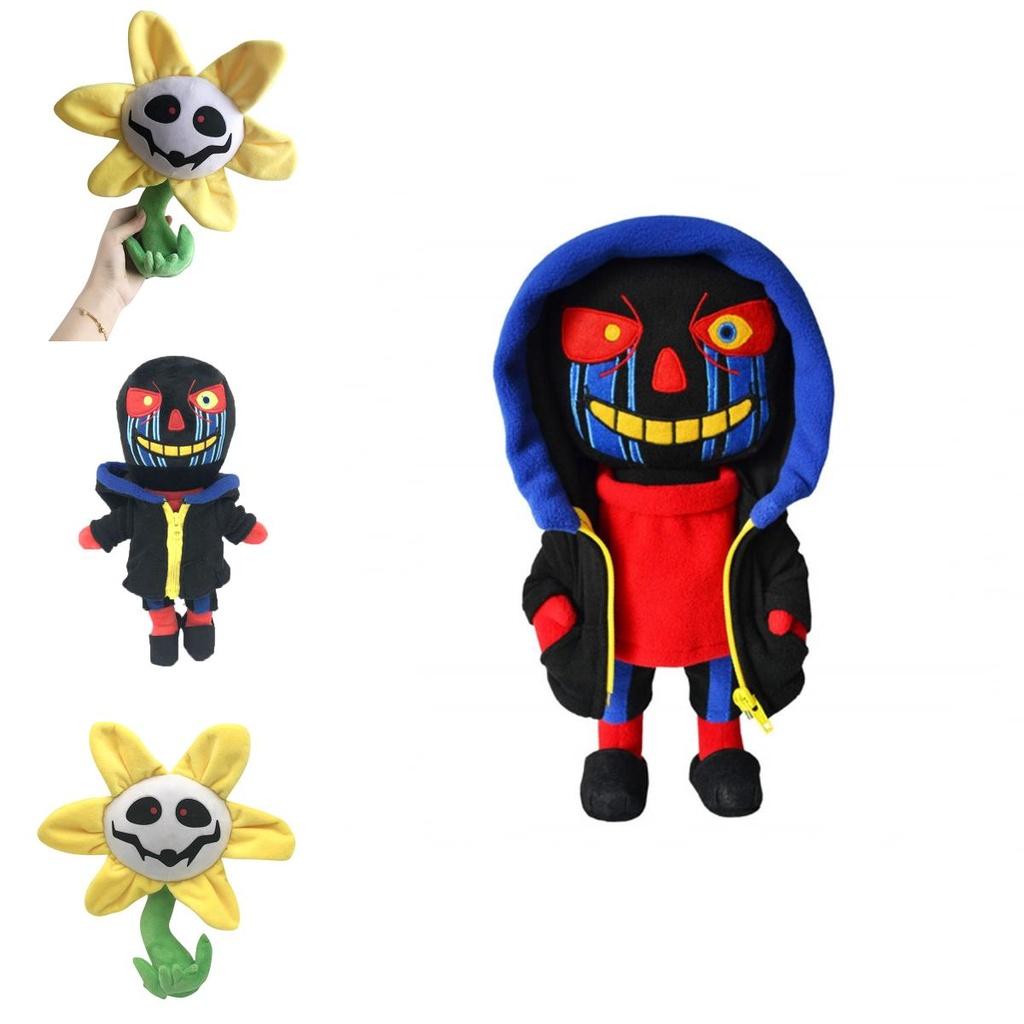 Deltarune Undertale Zombies Boss Flower Plush Figure Toy Soft And Colorful Stuffed Doll For Fans