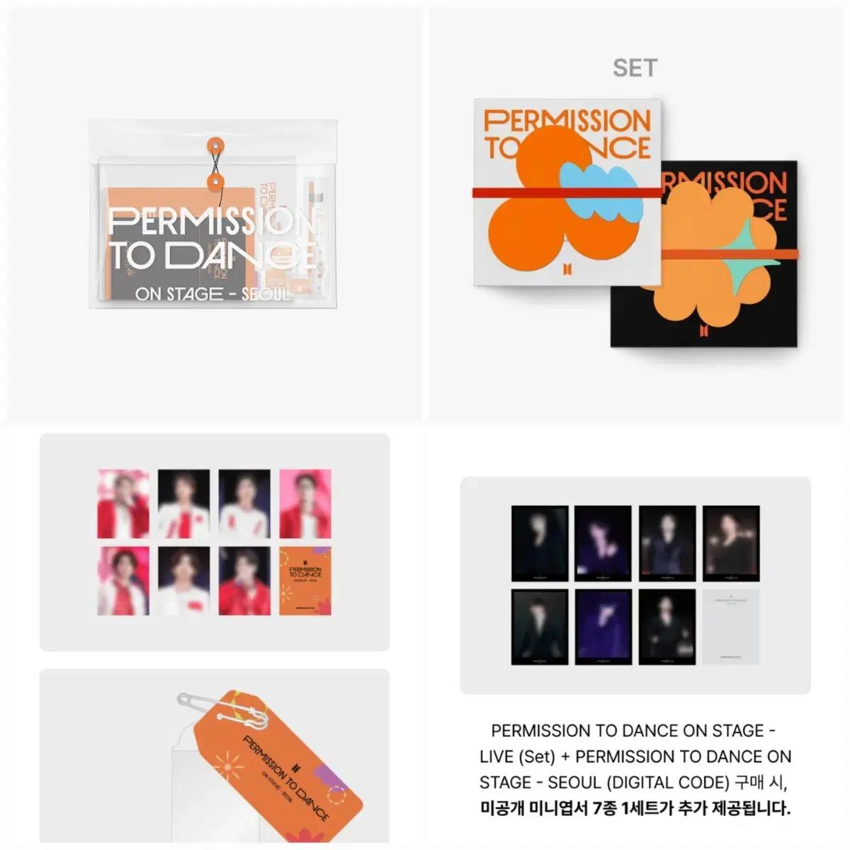 

BTS Разрешение Танцевать На Сцене Живой Деко-Альбом