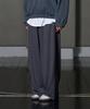 Peideomeonteu [Fleece Or All Seasons Or Summer_Fabric Selection] Mega Balloon Wide Sweatpants (C Type)