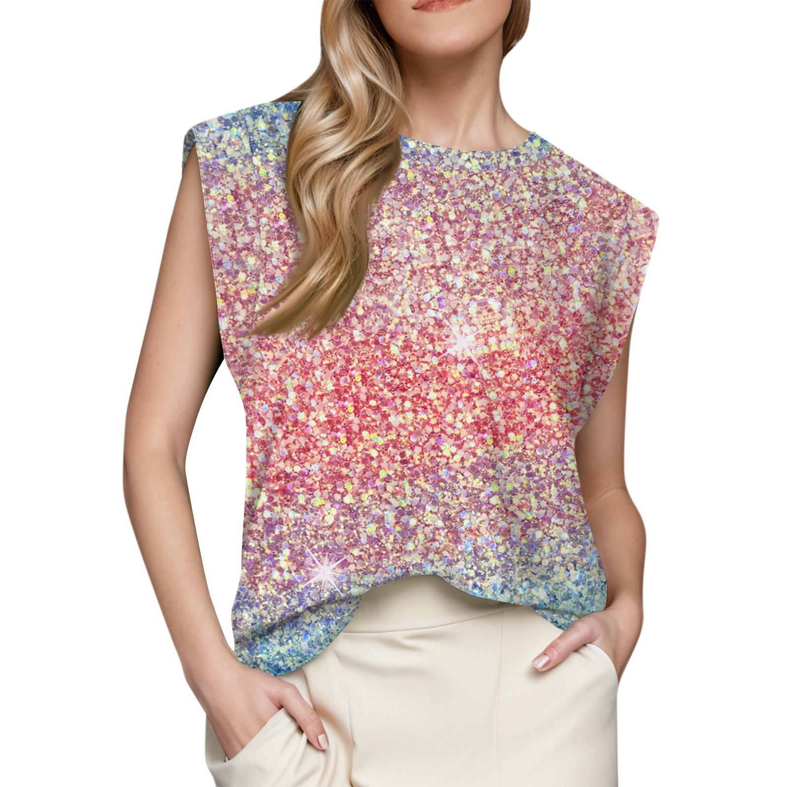 

Женский топ с короткими рукавами, летняя майка с принтом, базовая футболка, повседневная свободная одежда XL