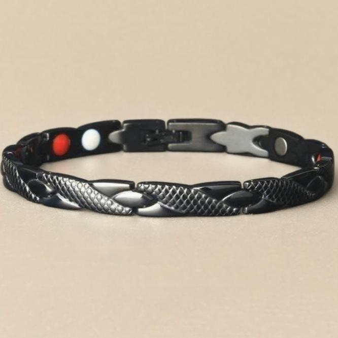 Bracelet magnétique à motif de dragon créatif, bracelet en alliage pour hommes et femmes, bracelet de niche haut de gamme