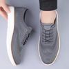 Fashion Lightweight Mesh Summer Flats Comfortable Male Driving Shoes Simple Outdoor Work Shoes Sneakers Breathable Mens Casual Shoes