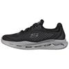 Comfortable Fabric Shock Absorbing Breathable Durable Non-Slip Low-Top Running Shoes Men Sneaker Black 210434-BLK