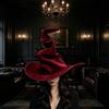 Halloween Wizard Hat Kids Adults Halloween Party Cosplay Costume Decoration Witch Hat Home Yard Cosplay Event