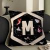 M-Morat Band Cushion Cover Pillowcase Upholstery Sofa Throw Pillow Home Decor Pillowcas