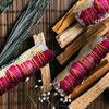Floral Natural White Sage Grass Bundle Smudge Sticks Indoor Purification Grass Incense Stick for Home Cleansing