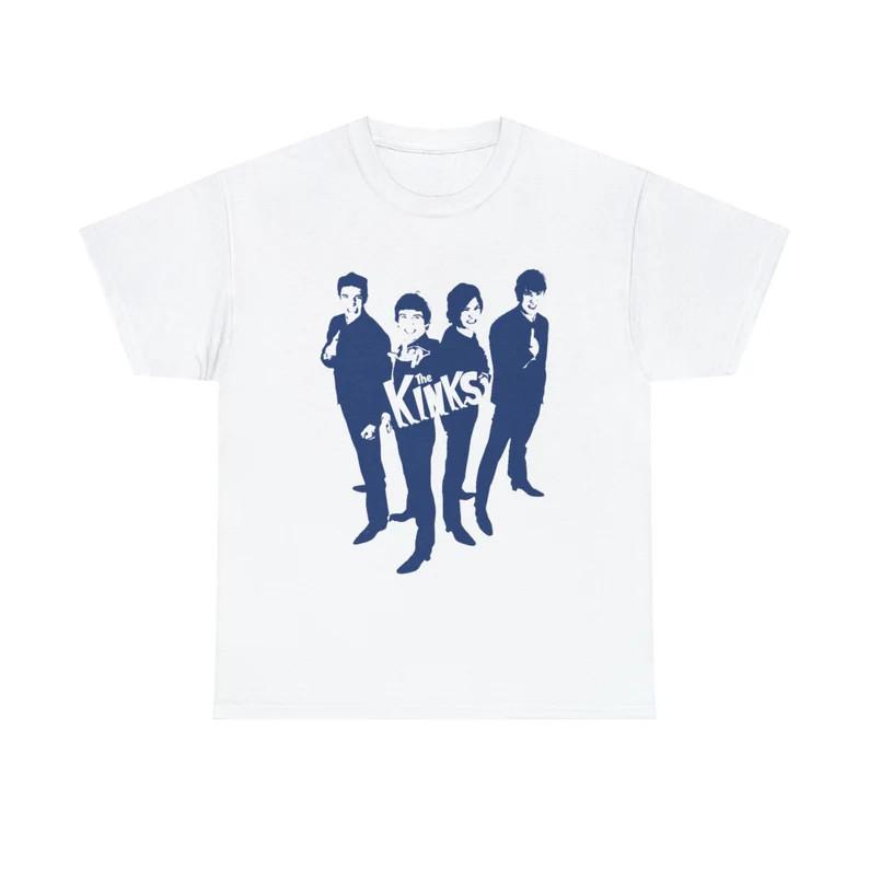 

The Kinks Band Black Short Sleeve Cotton Size S To 4XL BL281 Unisex T-Shirt XXL