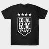Men Black Print T-shirt Uswnt Equal Play Equal Pay No-Cut Transfer Paper Print Cotton Tshirt