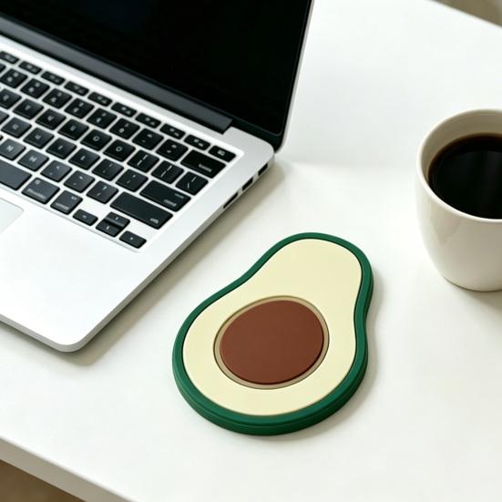 Cartoon Fruit Onderzetter Hittebestendig Antislip Multifunctioneel Tafelmat PVC Drankmat Schattig Ananas Avocado Ontwerp Mat
