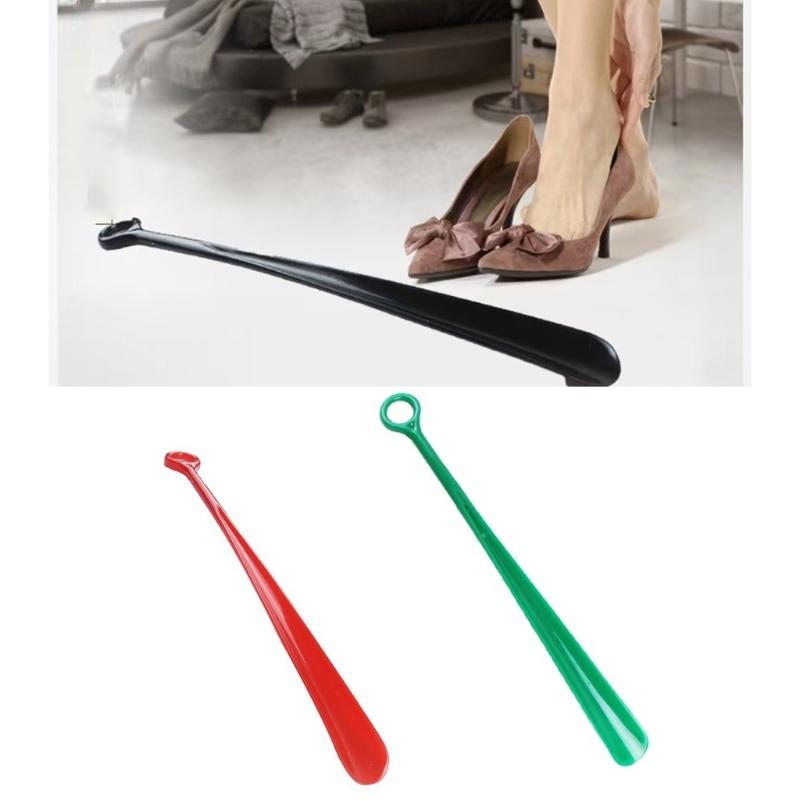 Long ABS Shoe Horn 30cm OR 46cm Ergonomic Grip Shoehorn Shoe Lifter Shoe Fitting Tool for Various Boot Shoe Sneakers