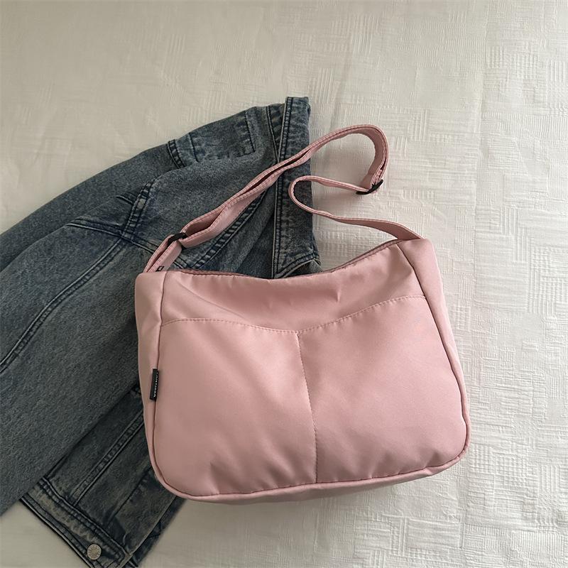 Nylon Cloth Women's Bag 2025 Summer New Women's Shoulder Bag Street Trend Casual Bag Anti-splashing Messenger Bag