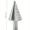 5-35MM High Speed Steel Step Drill Bit Wood Metal Drilling Bit HSS Power Tools Hole Cutter Industrial Reamer Tool Accessories