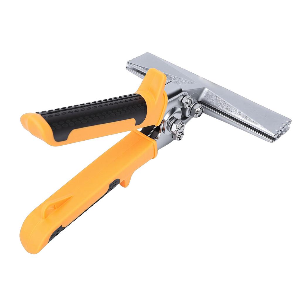 6 Inch Sheet Metal Bender Straight Jaw Bending Pliers Hand Seamer for HVAC System Ergonomic Non Slip Handle
