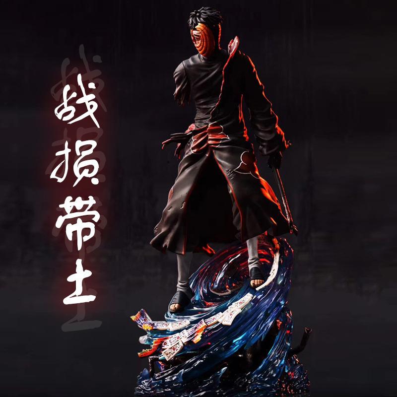 Hokage GK Xiao organization, super huge battle damage zone soil, scene, luminous, statue, model, boxed figure