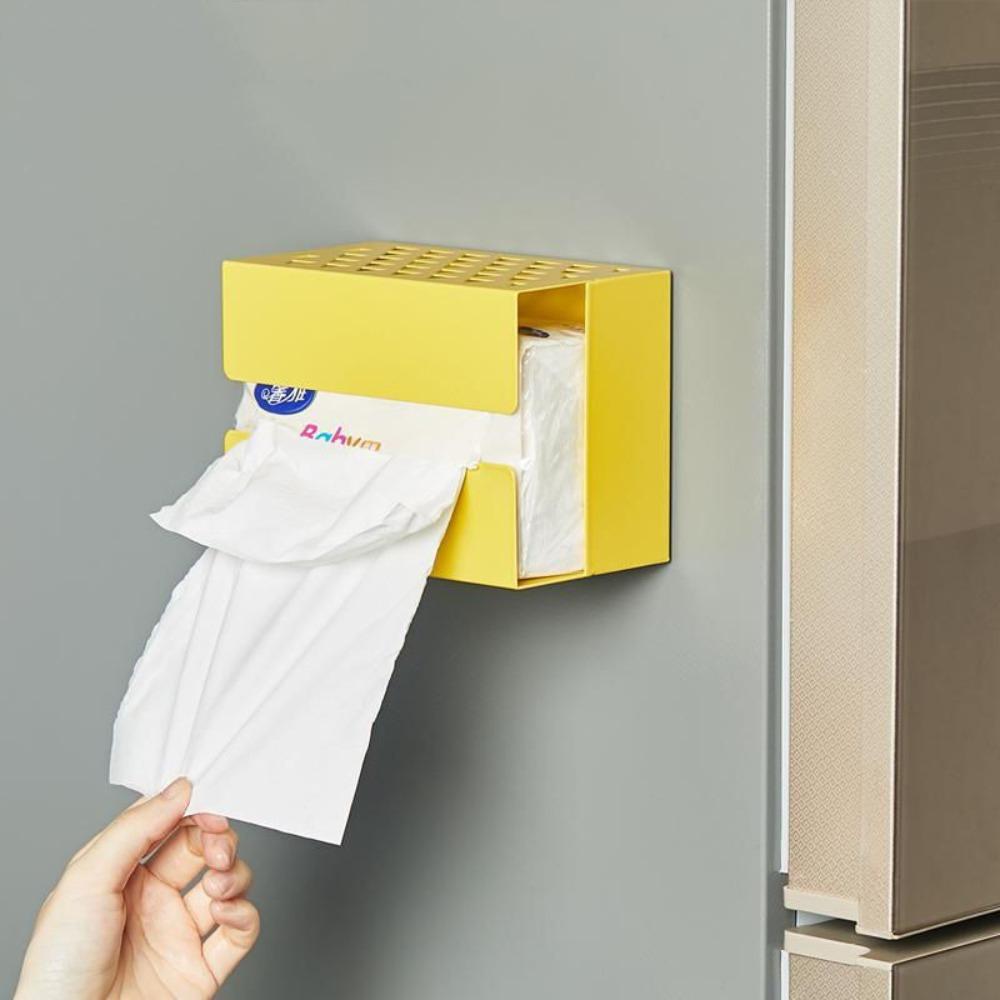 Multi-Purpose Paper Towel Storage Box Kitchen Organizer Tissue Dispenser  Household