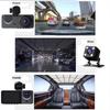 New 3-Lens Dashcam That Simultaneously Records In Front, Inside, and Behind the Car, with Multi-Language Support and Wifi