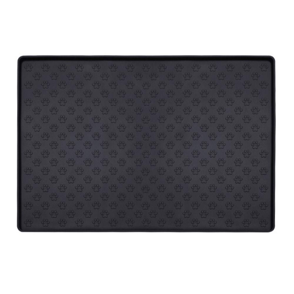 Anti overflow Pet Accessories Non-stick Dog Bowl Mat Pet Placemat Dog Feeding Mat Cat Feeder Mats