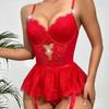 European & American Erotic Lace Garter Lingerie - Sexy Flirty Design
