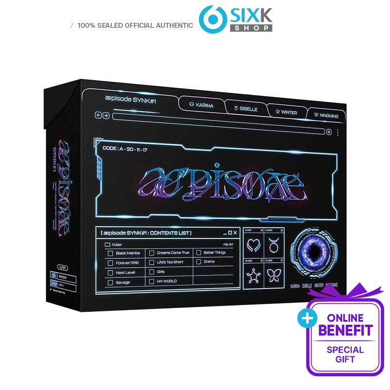 

[Предзаказ] aespa æpisode SYNK#1 DIGITAL CODE (Онлайн-преимущество) POB Standard
