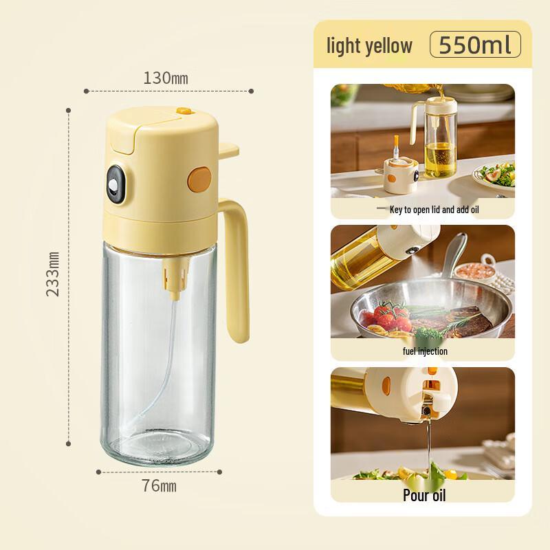ZISIZ Dual-Use Spray & Pour Oil Dispenser