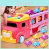 Childrens Inertia Toy Car Set With Foldable Deformation And Sound Design