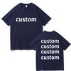 Fashion Brand Design Diy Custom Print T-shirts Men Women Hip Hop Rock Punk Vintage T Shirts Male Anime Casual Oversized Tshirt