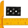 Dual Row Terminal Block 60A Screw Electric Barrier Strip Terminal Base   Electrical Engineering