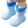 EVA 2026 Lightweight Waterproof Non-Slip Rain Boots for Boys and Toddlers