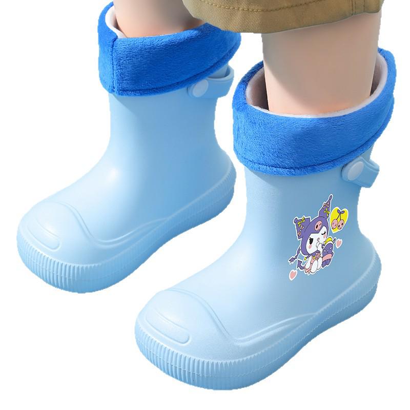 EVA 2026 Lightweight Waterproof Non-Slip Rain Boots for Boys and Toddlers