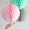 10Pcs Colorful Honeycomb Paper Flower Small Lantern Christmas Holiday Party Party Room Courtyard Flower Ball Decoration Supplies