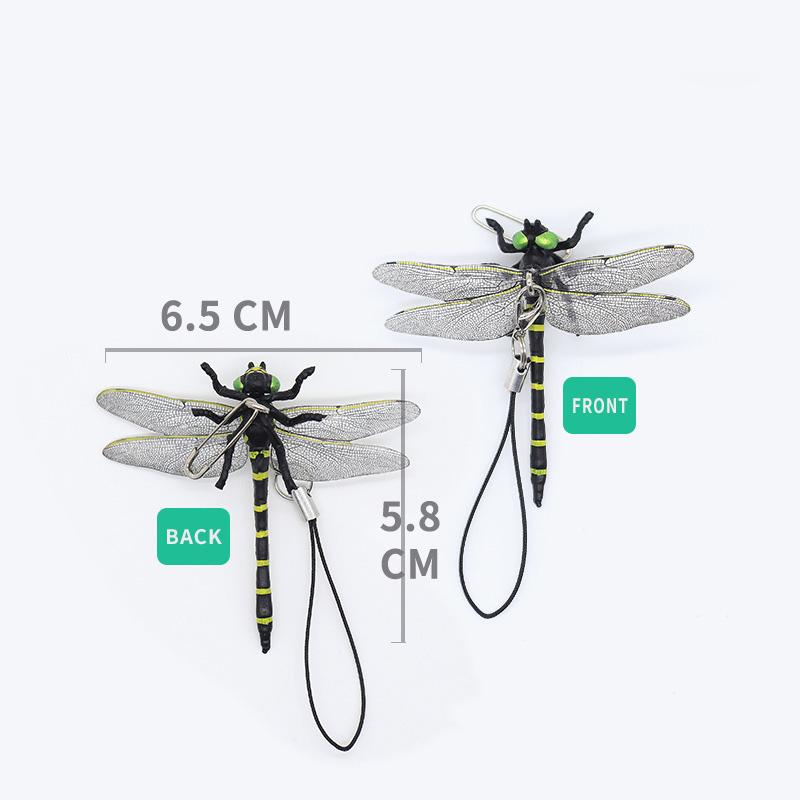 Simulation Dragonfly Mosquito Repellent Artifact Plastic Model Big Dragonfly Crafts Outdoor Hanging Ornaments Garden Decoration